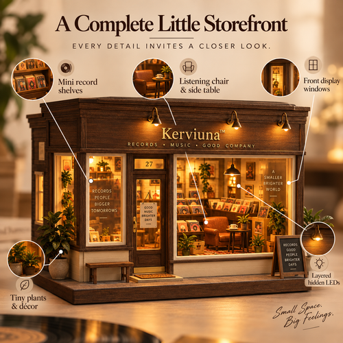 Kerviuna™ Afterhours Record Shop Light