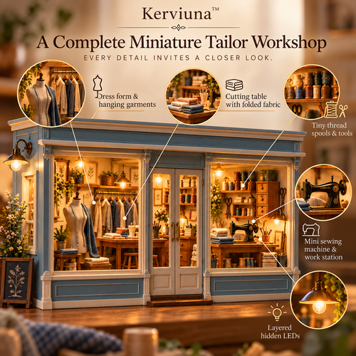Kerviuna™ Last Stitch Tailor Shop Light