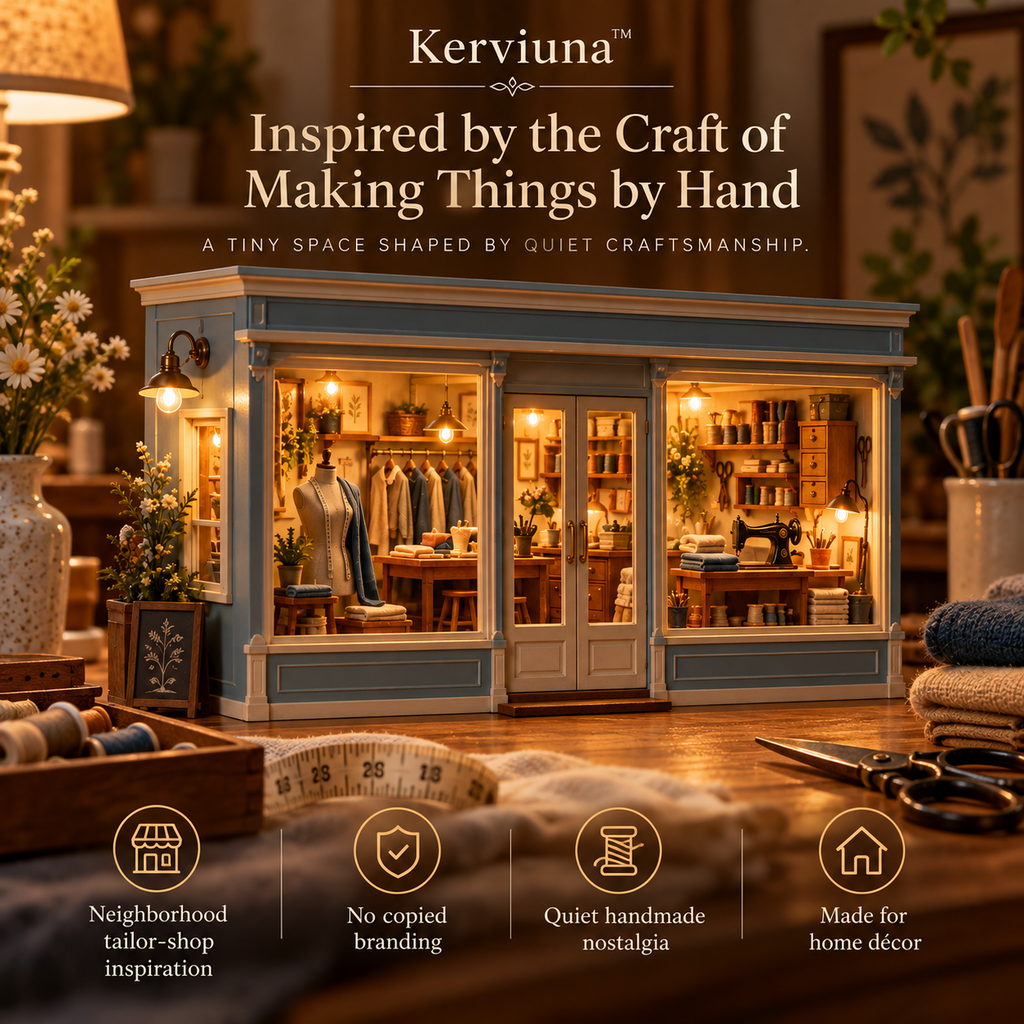 Kerviuna™ Last Stitch Tailor Shop Light