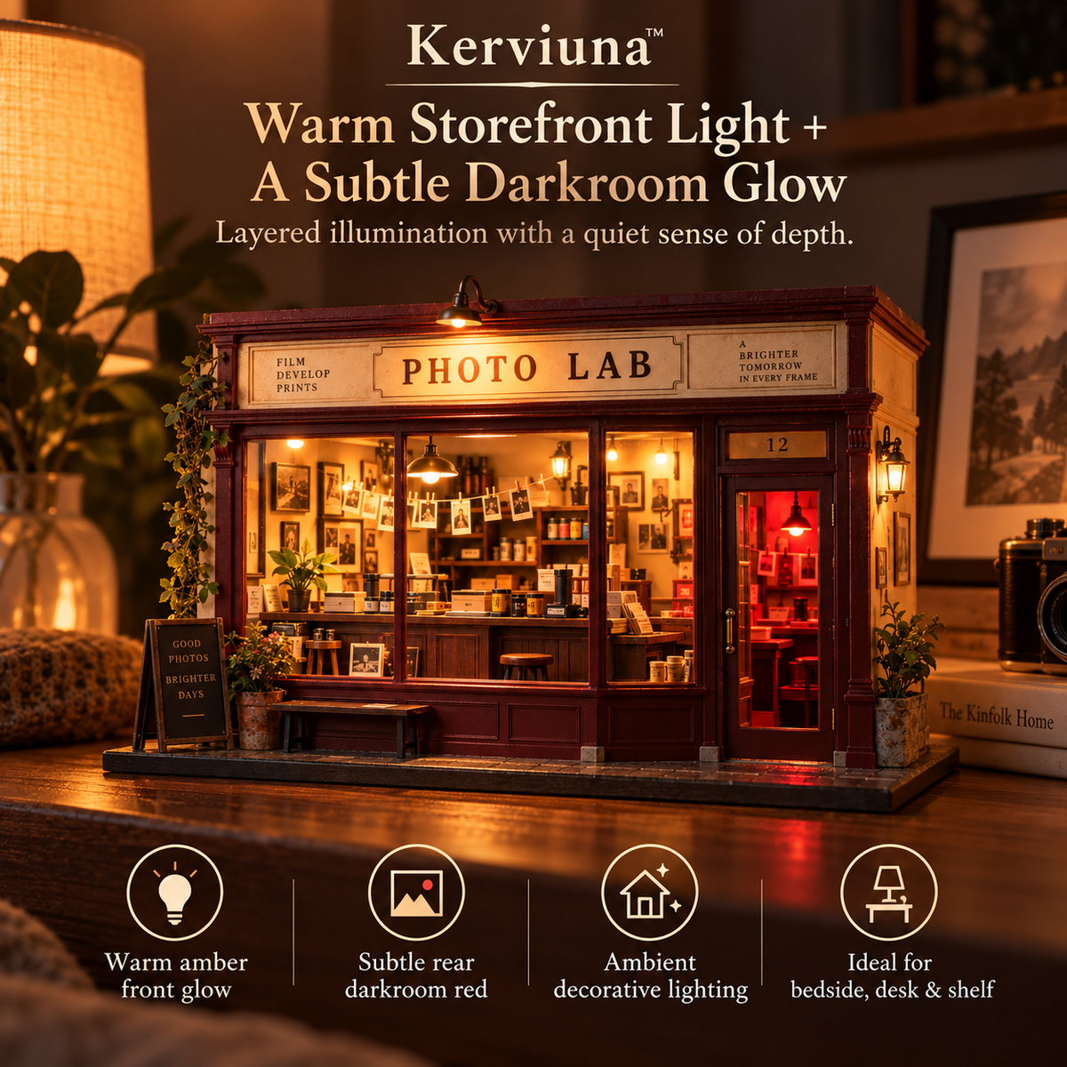 Kerviuna™ Nightframe Photo Lab Light