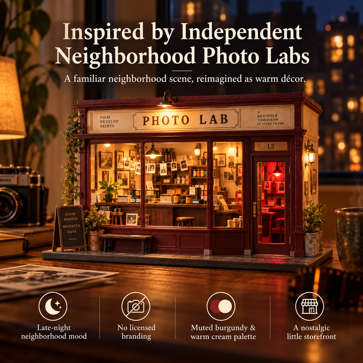 Kerviuna™ Nightframe Photo Lab Light