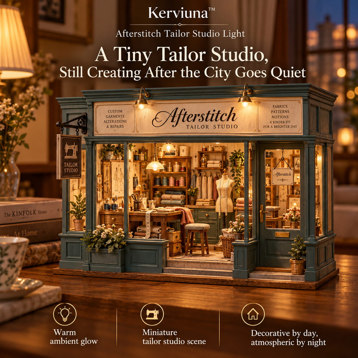 Kerviuna™ Afterstitch Tailor Studio Light
