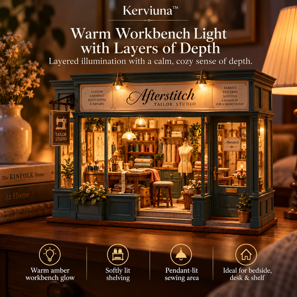 Kerviuna™ Afterstitch Tailor Studio Light