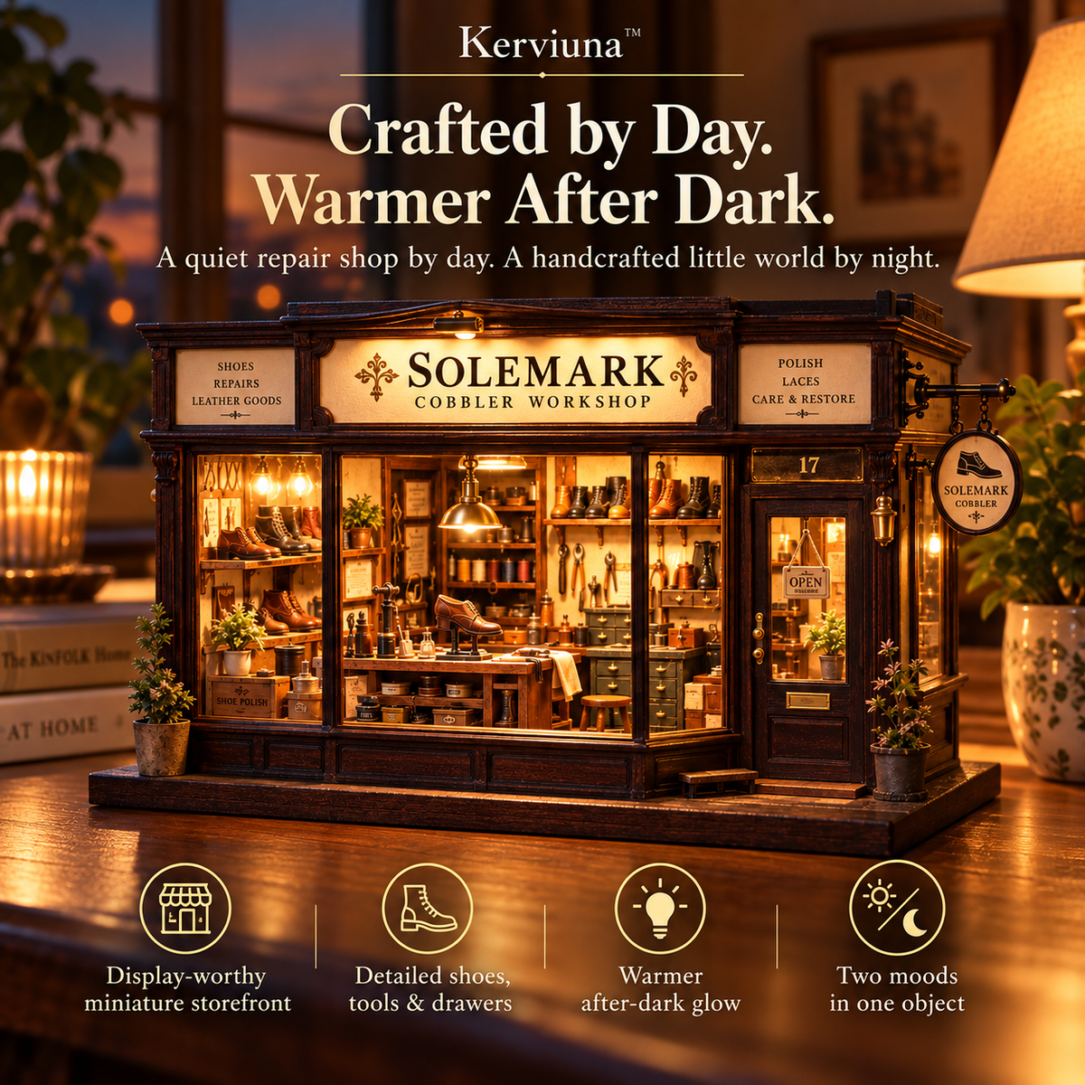 Kerviuna™ Solemark Cobbler Workshop Light