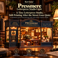 Kerviuna™ Pressmere Letterpress Studio Light