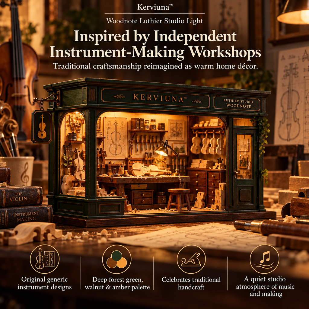 Kerviuna™ Woodnote Luthier Studio Light