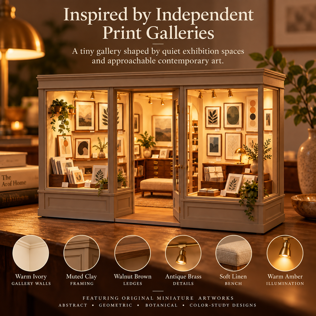 Kerviuna™ Arthaven Print Gallery Light