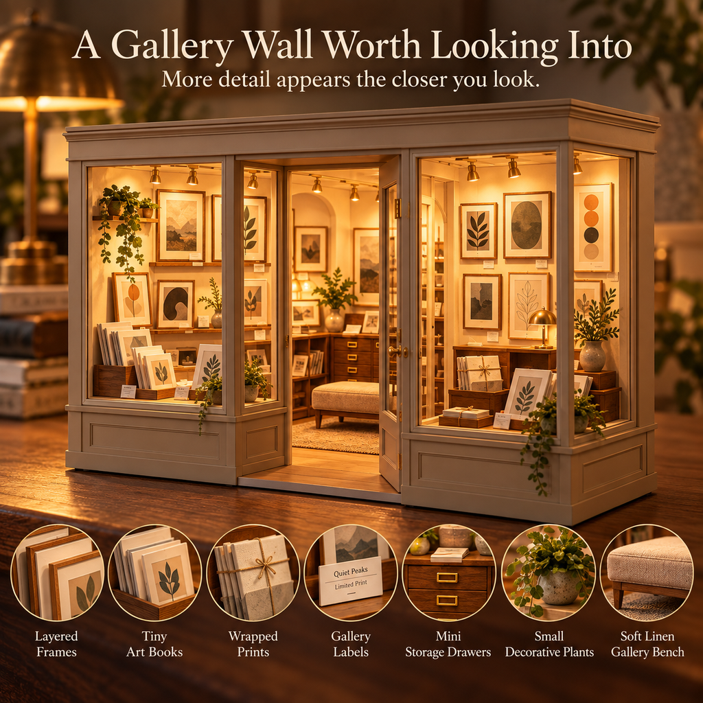 Kerviuna™ Arthaven Print Gallery Light